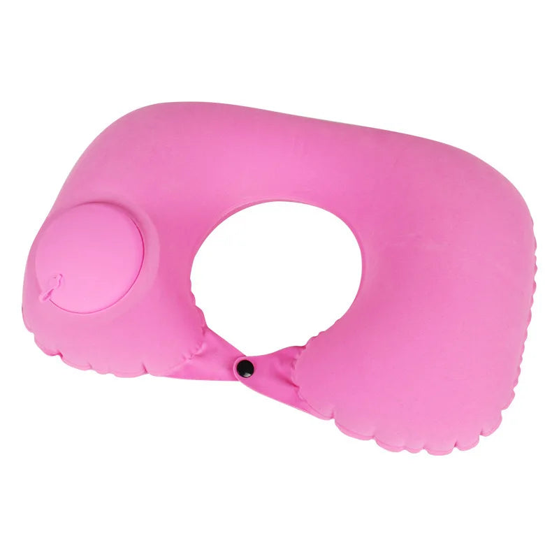 Almohada de Viaje Inflable para Cuello y Cervical