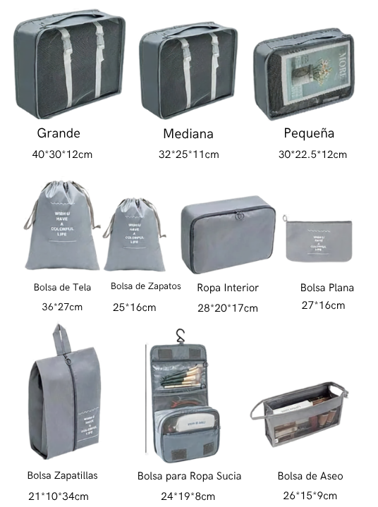 Bolsas de Compresión Maletas Viaje