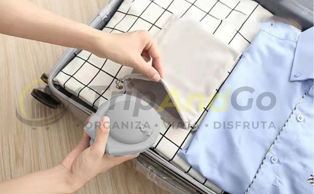 Almohada de Viaje Inflable para Cuello y Cervical++