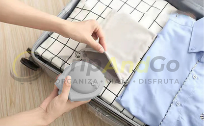 Almohada de Viaje Inflable para Cuello y Cervical++