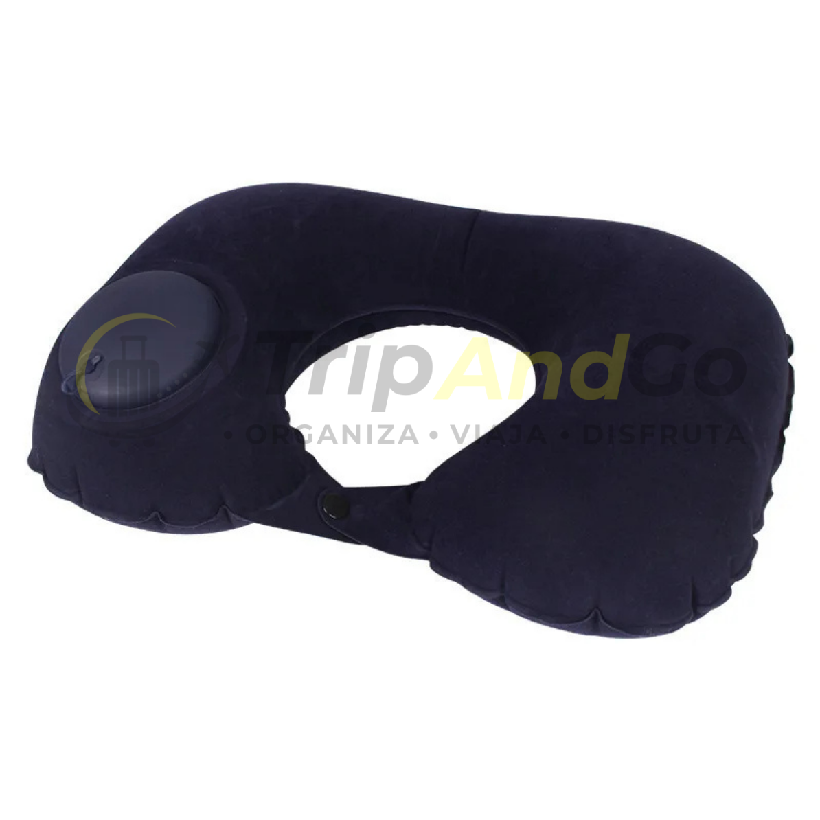 Almohada de Viaje Inflable para Cuello y Cervical++