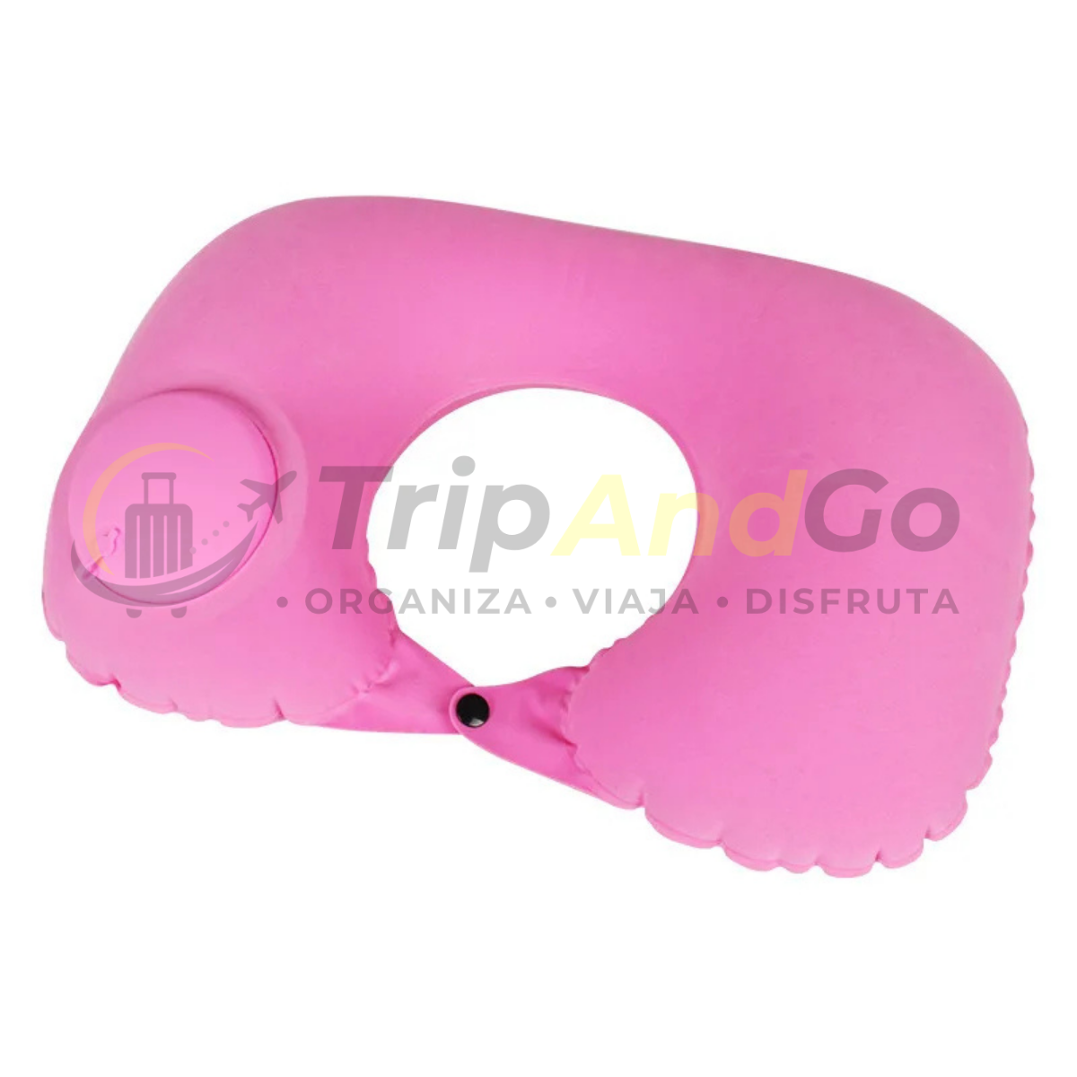 Almohada de Viaje Inflable para Cuello y Cervical++